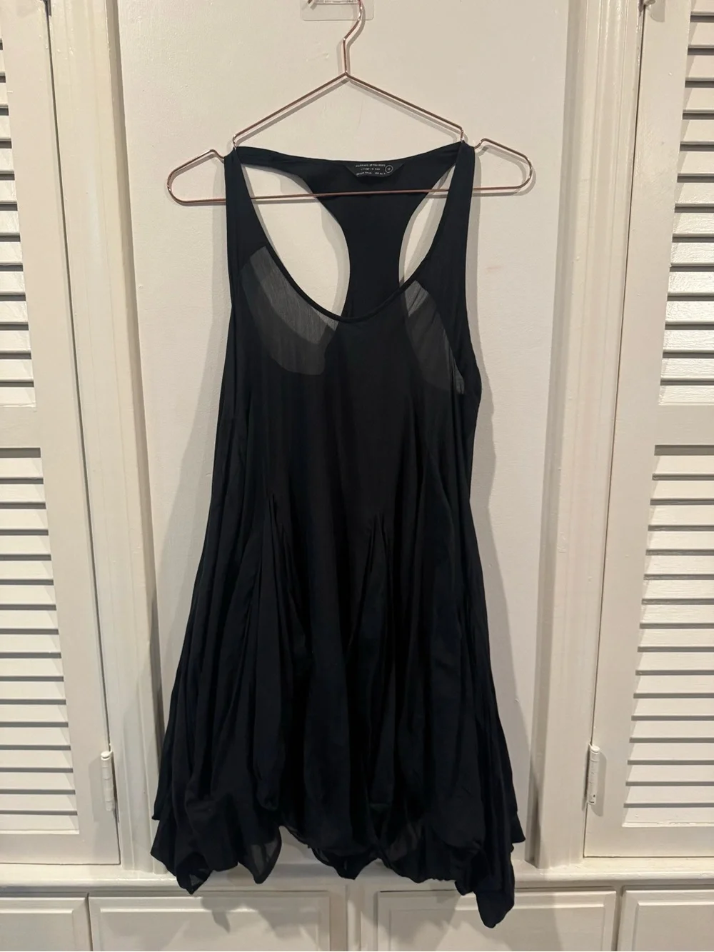 black anne klein dress Anne Klein Satin Dolman Sleeve Midi Dress
